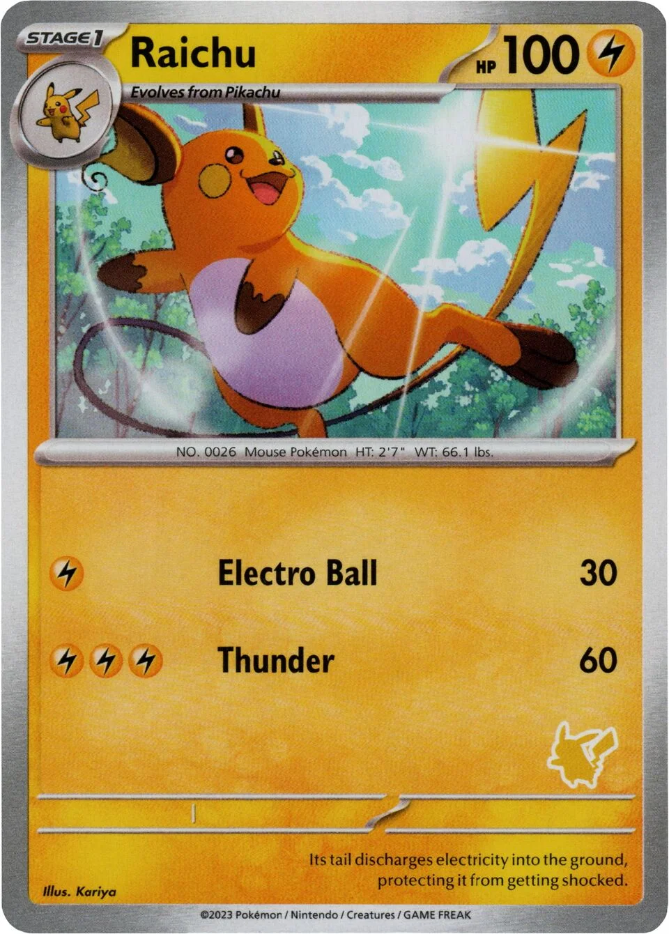 Raichu 「FBP No. 004」「EN」